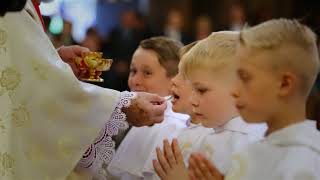 pierwsza komunia Święta, first holy communion 720p