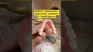 Modern Dentures: Improved Comfort & Confidence  #shortvideo #dentures #fypシ #fypシvira