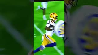 LSU qb takes a shot #football #lsu #olemiss #shorts #collegefootball #instagram