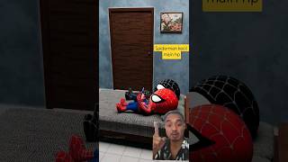 spiderman kecil main hp #spiderman #stopmotion #marvel #funny #spiderverse #animation #spidey #lucu