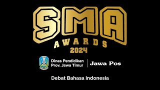 JAWA POS SMA AWARDS 2024 - DEBAT BAHASA INDONESIA MOSI 2 (KONTRA) - SMA NEGERI 1 WONOAYU