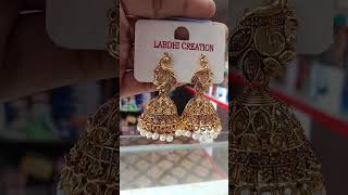 Jhumko earrings