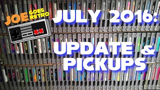 Pickups & Update - July 2016 - NES A to Z update - Joe Goes Retro