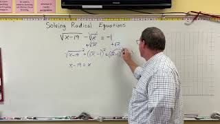 College Algebra - Solving Radical Equations - Example 3