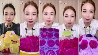 [solo] || only Qian's ice eating asmr || full video || compilation