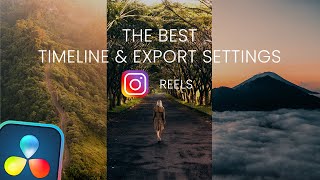 Best Export Settings for Instagram Reels // Davinci Resolve 18