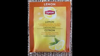 Tea Reviews - Lipton Lemon Caffeine Free