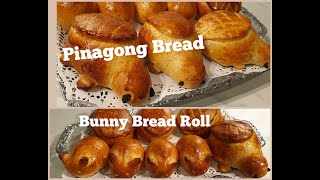 How to make soft Pinagong (turtle bread) Bread Roll and Soft Bunny Bread Roll? #Food 4 Hjo by Mom C