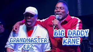 BIG DADDY KANE Performing Live GRANDMASTER CAZ Birthday Celebration April 2023 Queens NY, JUICE CREW