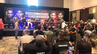 Castaño vs Charlo press conference