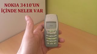 Nokia 3410'un içinde neler var  /  Efsane nokia 3410