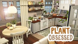 Plant Obsessed Apartment 🪴 || The Sims 4 Apartment Renovation: Speed Build