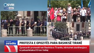 Belind Këlliçi - Protesta e njëzetë para Bashkisë Tiranë