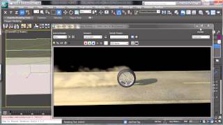 Tire dust with FumeFX -- Part 2