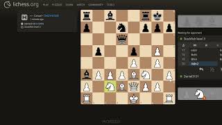 Crazyhouse Chess Variant. Can I Win Against Stockfish Level 3 Bot? #chess #chessgame #bot #lichess