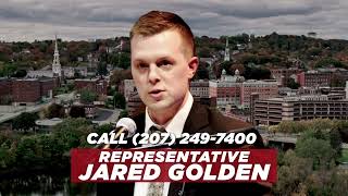 Upside Down World, Rep. Jared Golden (ME-02)