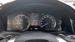 2016 Lexus LX570 Sport Plus | The test speed