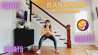 Bananza (Belly Dancer)  by Mosimann ||  Squats || Zumba Fitness with NikkiFit