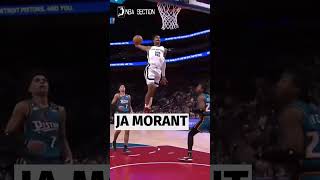 Ja Morant slam dunk