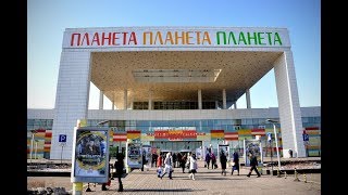 Пустой Мегалэнд в ТРЦ Планета и пожарная безопасность. Красноярск.