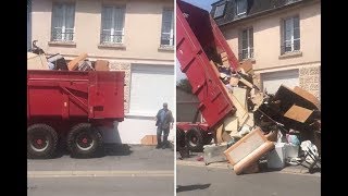 Landlord gets r evenge on ‘nightmare tenants’ by dumping mountain of rubbish they ‘left in