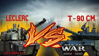 AMX-56 Leclerc  VS T-90 M