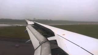 Lufthansa A320-200 Foggy Landing in Düsseldorf