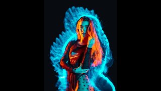 Combining Gelled and Light Painting Photography