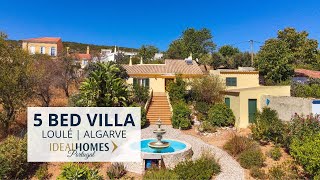 Faro, Algarve - 5 Bedroom Villa with an Annex for sale in São Brás de Alportel!