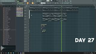 учусь писать биты день 27 / learning how to make beats day 27 (trap)