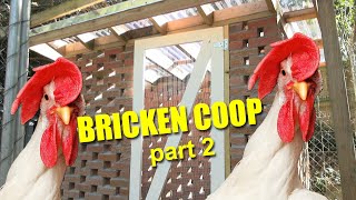 Brick Chicken Coop | Part 2 | Laying the first course