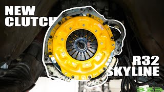 R32 Skyline CLUTCH Replacement