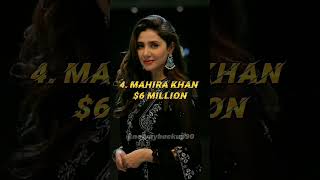 Top 10 Richest Pakistani Actress✨💖| Pakistani actress name #shorts #pakistan #top10