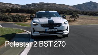 Polestar 2 BST 270 Takes on the Ascari Race Track | Polestar