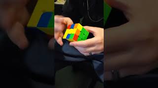 My first recorded Rubik's cube solve under 1 minute!