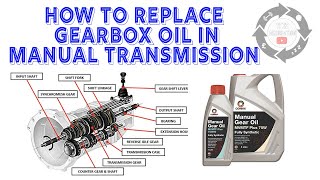 HOW TO CHANGE GEARBOX OIL IN A MANUAL CAR