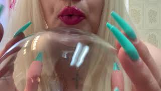 ASMR💡TAPPING & SQUIRTING SOAP ON A GINORMOUS LIGHTBULB 💡