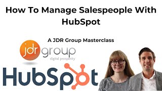 Replay: How To Manage Salespeople With HubSpot