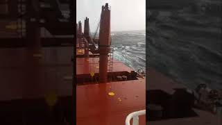 SEAFARERS LIFE AT SEA  ,,BAD WEATHER