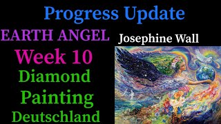 Diamond Painting Deutschland 250 Color Canvas Week 10 Update! Come see what I’ve done 💕