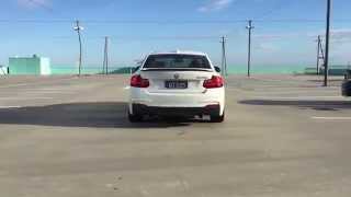 BMW M235i stock exhaust start up rev drive