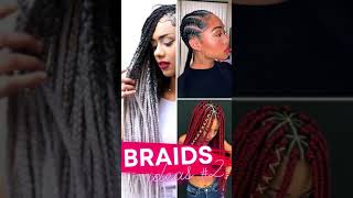 Braids Hairstyle Ideas #2🤎 | 2021 Hair Trends #shorts