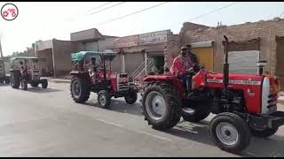 धमाका💥💥   मैसी वालो  Ne  Delivered kiye 5 tractor💥💥💥💥