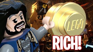 I became rich in a lego game...