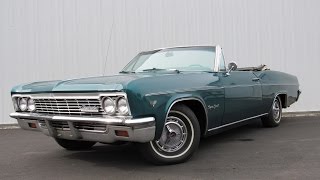 1966 Chevrolet Impala Convertible SOLD!