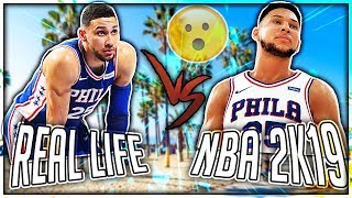 THIS LOOKS TOO REAL!! - NBA 2K19 vs REAL LIFE COMPARISON