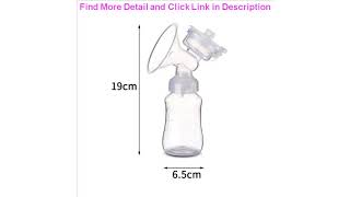 Top Electric Breast Pump Portable Automatic Milker Breast Pump Maternal Pull Milk Maker Suction Lar