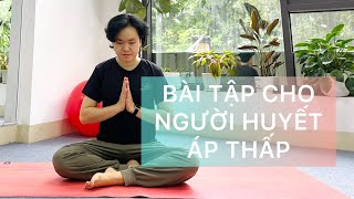 Bài tập cho người HUYẾT ÁP THẤP| giảm căng thẳng| thư giãn| Reha Yoga #yogatrilieu #yoga #fitness