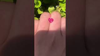 НЕВЕРОЯТНАЯ Розовая Шпинель Джедай(Jedi)1.9ct,Vibrant Brilliance,Fluorescence:Exceptional strong red