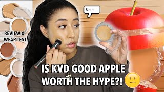 KVD GOOD APPLE FOUNDATION BALM REVIEW AND WEAR TEST *SHOCKING*